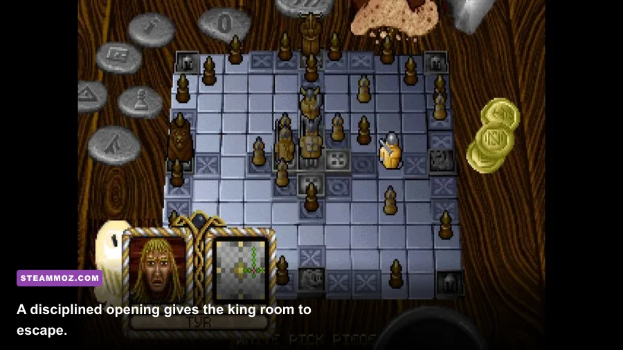 King's Table The Legend of Ragnarok opening formation around the king