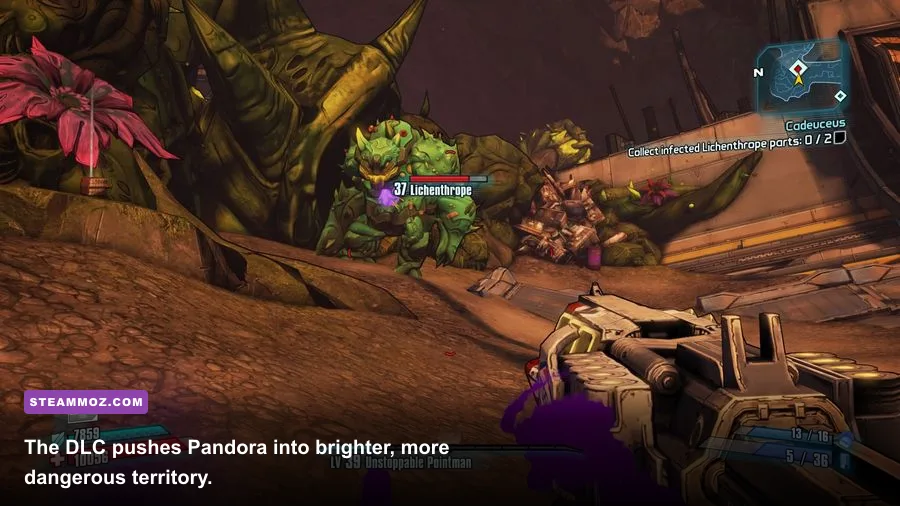 New Pandora environment from Borderlands 2 Commander Lilith and the Fight for Sanctuary
