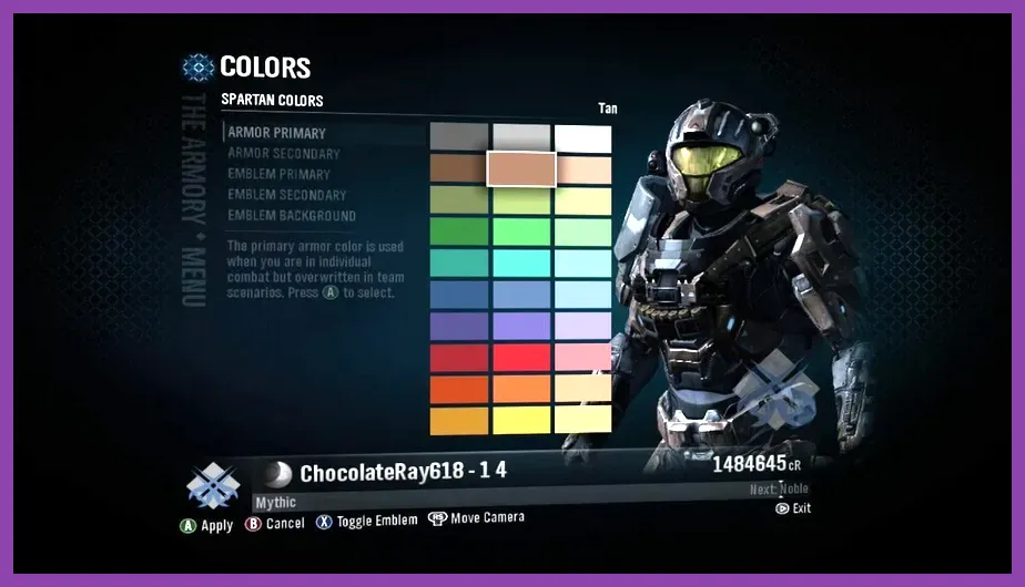 Helldivers 2 operative customization screen showing body armor and helm choices
