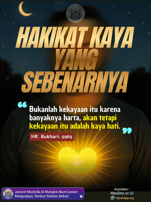 Hakikat Kaya yang Sebenarnya Hakikat Kaya yang Sebenarnya