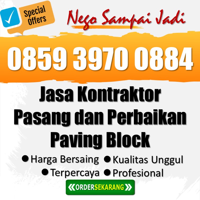 ☎️ WA 0859 3970 0884 - Jasa Pasang Paving Grass Block Area Parkiran Terpercaya Sedayu Bantul