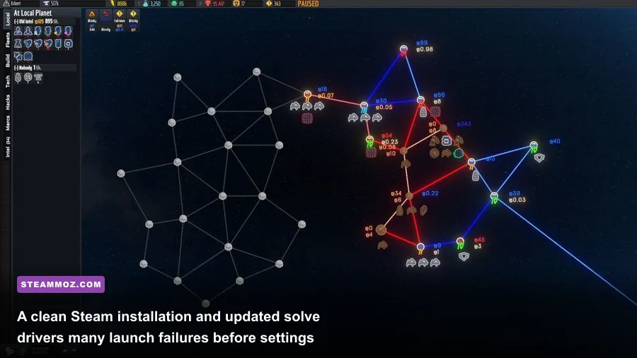 AI War 2 Steam PC battle interface with tactical unit controls