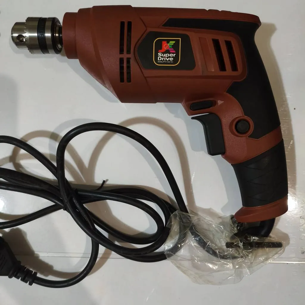 JAYKAY Mesin Bor Tangan Listrik 10mm 350 Watt dengan Kunci Bor / JKDE6 JAYKAY Rotary Electric Drill Hand Power Tool - Gambar 3