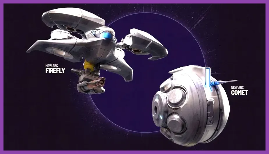 Vulture stealth specialist sneaking past ARC machines in the Buried City map