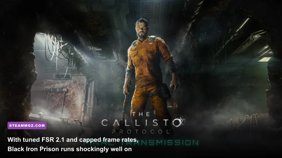 The Callisto Protocol running on Valve Steam Deck OLED