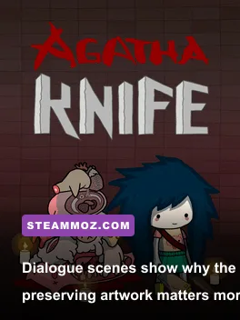 Agatha Knife dialogue scene with Agatha
