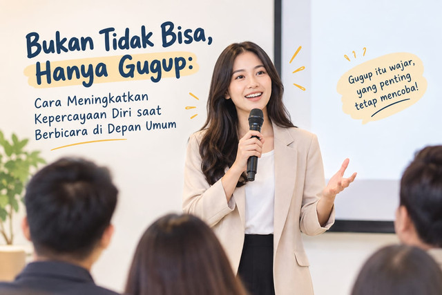 Bukan Tidak Bisa, Hanya Gugup: Cara Meningkatkan Kepercayaan Diri saat Berbicara di Depan Umum
