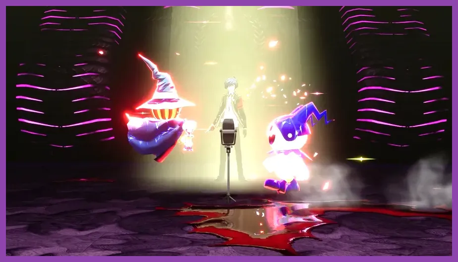 Character executing a powerful Theurgy move