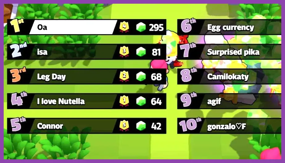 Squad Busters post-match victory screen showing rank progression