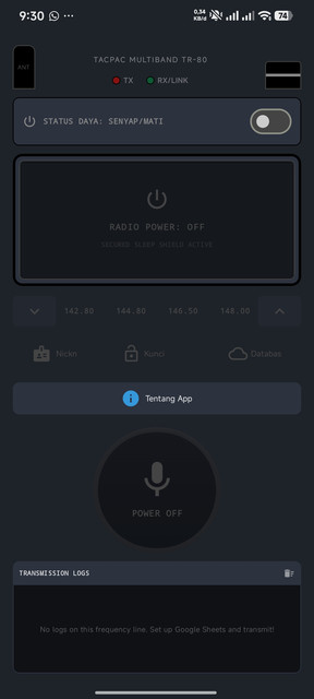 WALKIE TALKIE SS EDISI Screenshot