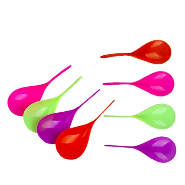 ENISOO STORE - Centong Pelangi kemas Plastik / centong sayur / centong makanan / Souvenir pernikahan khitanan - Gambar 4