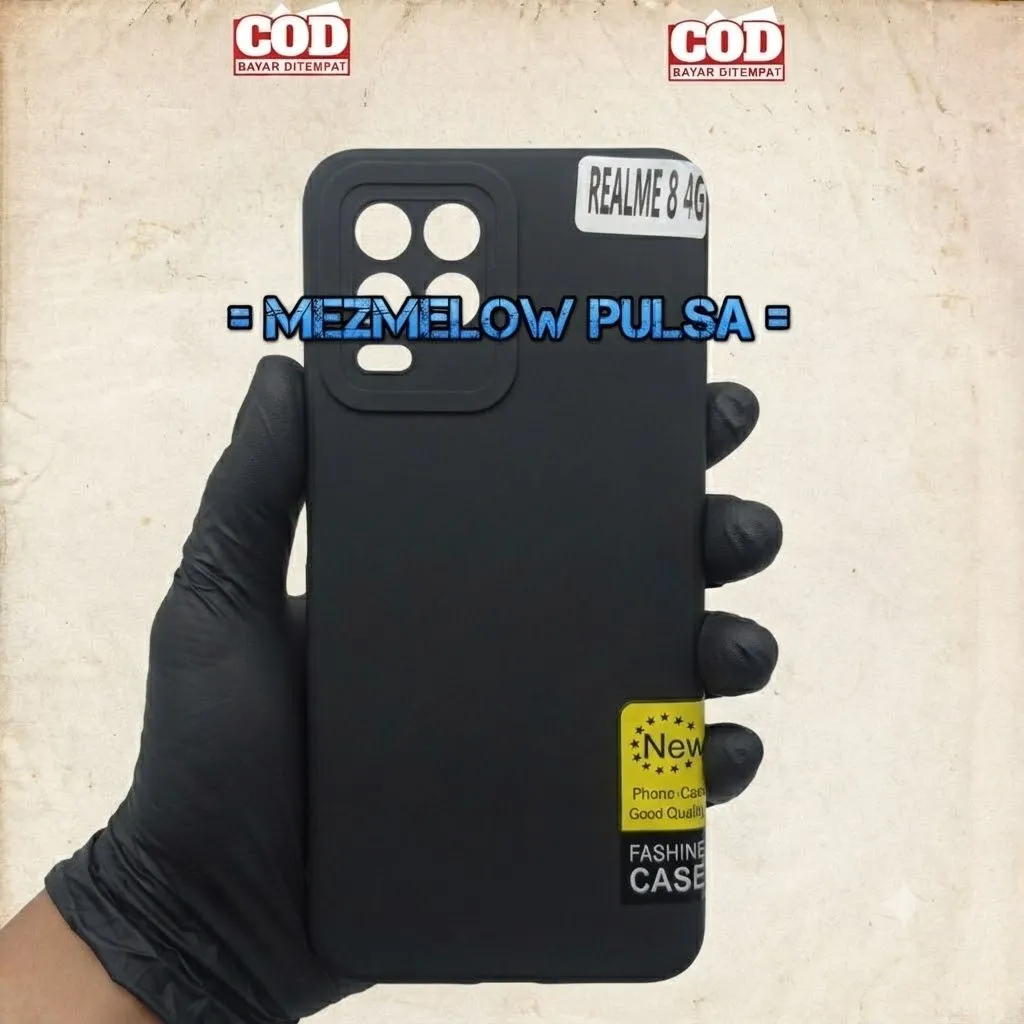 Caseng Silikon Pelindung Kamera Case REALME 8 4G / REALME 8 PRO 4G