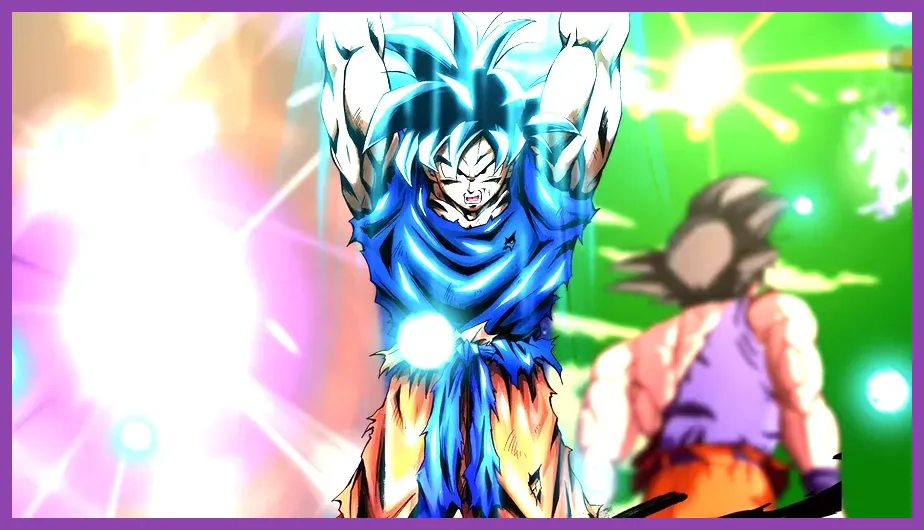 Summoning screen in Dragon Ball Legends mobile game