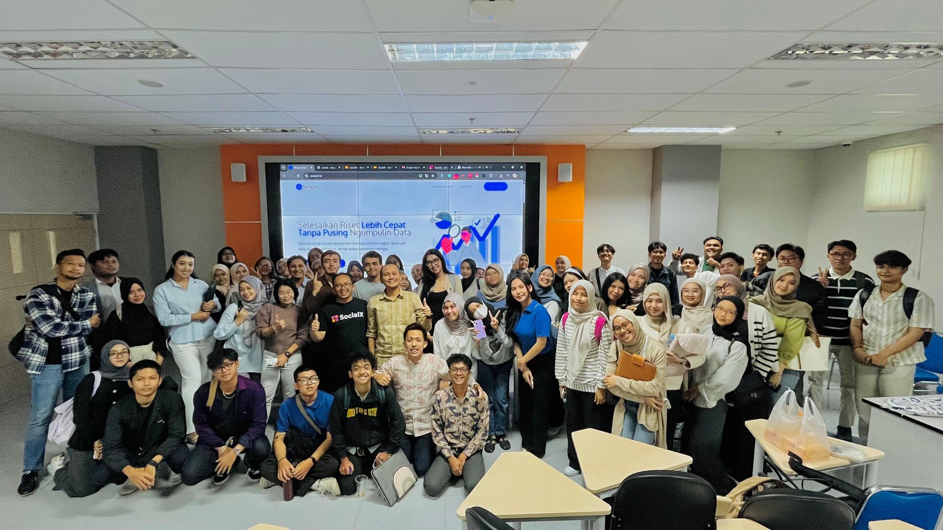 SocialX Ajak Mahasiswa UPI Manfaatkan Data Media Sosial untuk Riset