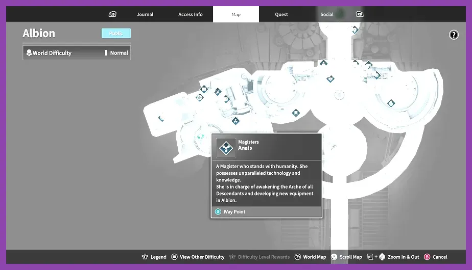 Albion hub area in The First Descendant