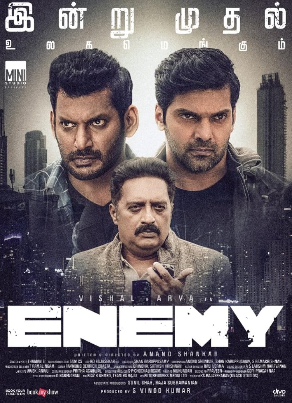 Enemy (2021) Uncut Dual Audio [Hindi ORG-Tamil] WEB-DL 1080p – 720P – 480P Download