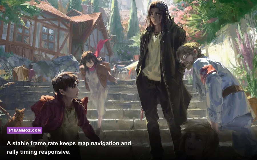 Rise of Kingdoms PC world map with alliance markers and resource nodes