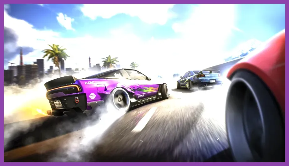 CarX Street tuning garage showcasing class C and class B build stats