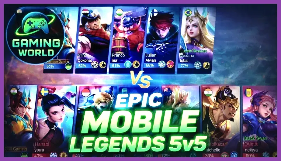 Intense team fight over early game objectives in Mobile Legends Bang Bang