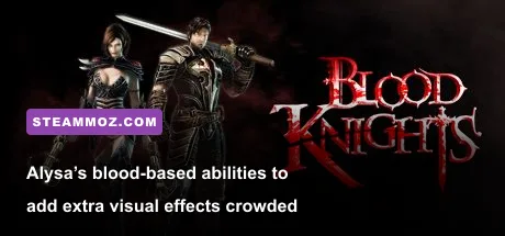 Alysa using vampire powers in Blood Knights gameplay