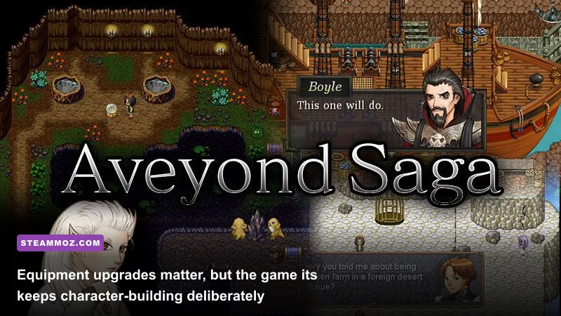 Aveyond The Darkthrop Prophecy inventory and character equipment screen