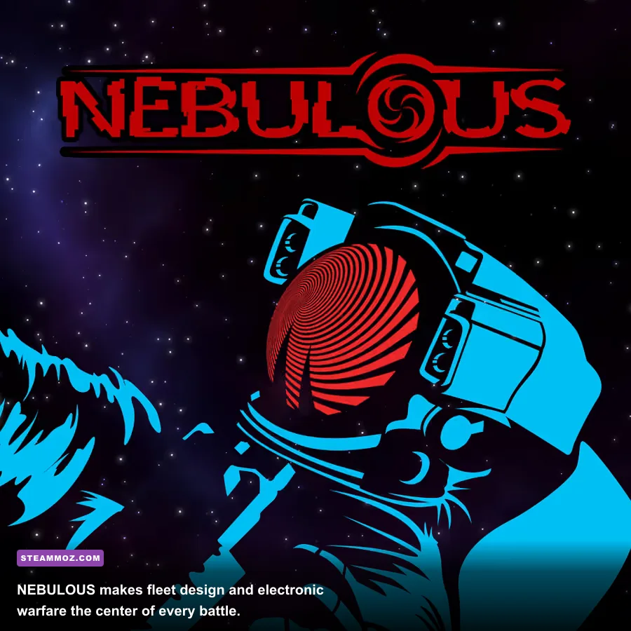 NEBULOUS Fleet Command warships exchanging fire in a tactical space battle