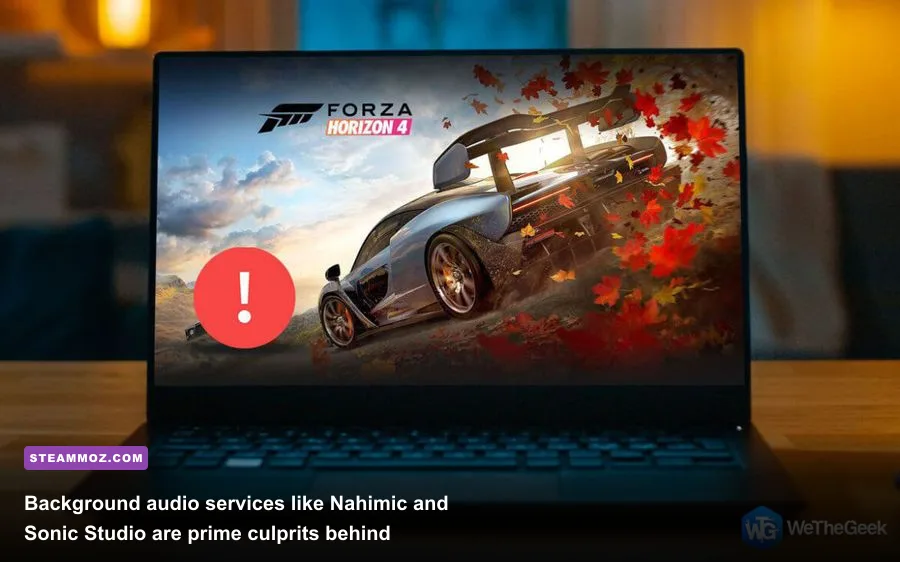 Windows task manager and system background services troubleshooting for Forza Horizon 4
