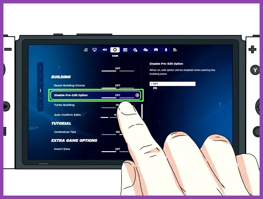 FPS gameplay action on Nintendo Switch screen