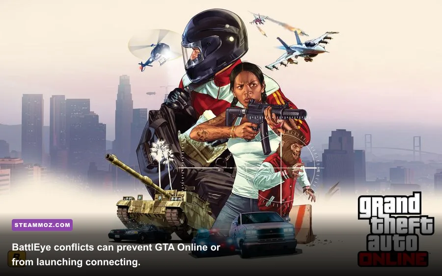 BattlEye initialization error affecting GTA Online on PC