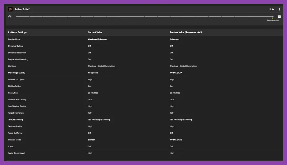 Screenshot showing NVIDIA GeForce Experience driver update button