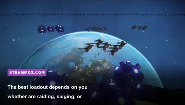 AI War 2 fleet assaulting a heavily defended AI planet
