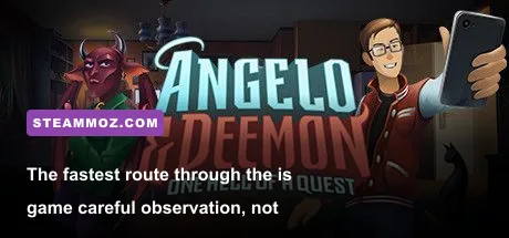 Angelo and Deemon One Hell of a Quest point and click adventure gameplay