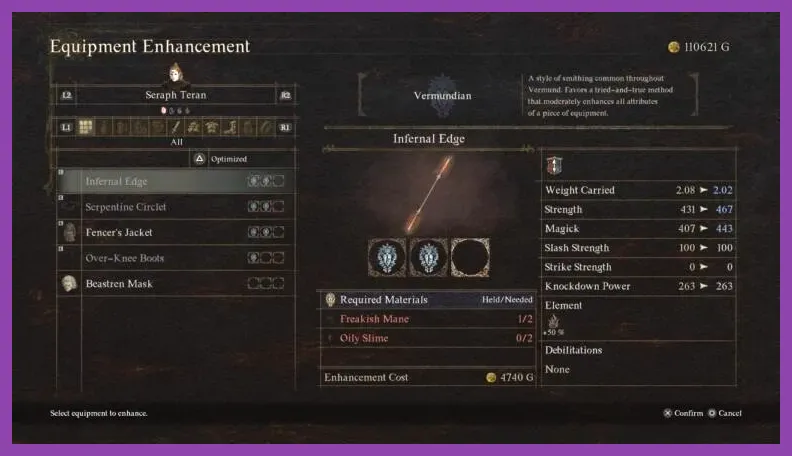 Dragon's Dogma 2 dwarven and elven weapon upgrading system