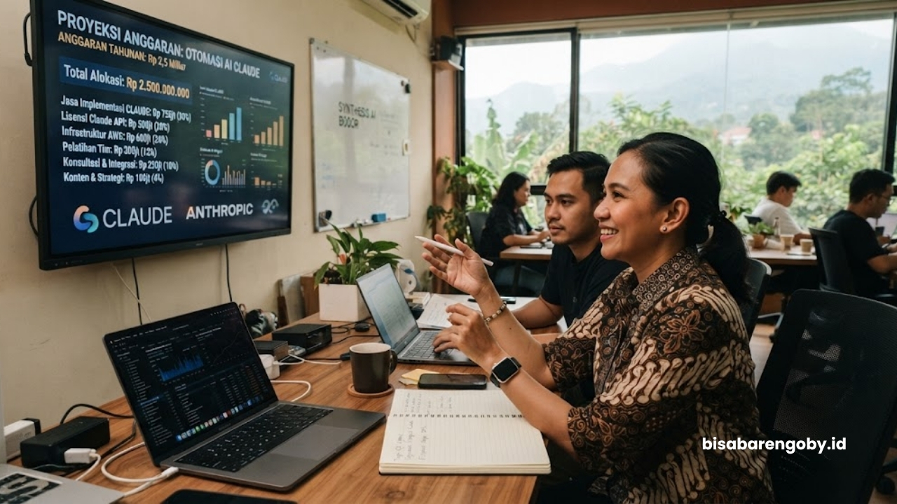 Chief Technology Officer memproyeksikan alokasi anggaran saat menyeleksi jasa AI Automation untuk startup di Bogor berbasis Claude