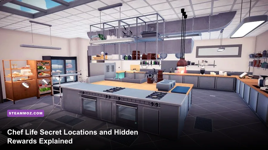 Chef Life A Restaurant Simulator kitchen during restaurant service