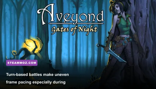 Aveyond Gates of Night turn-based RPG battle with party members