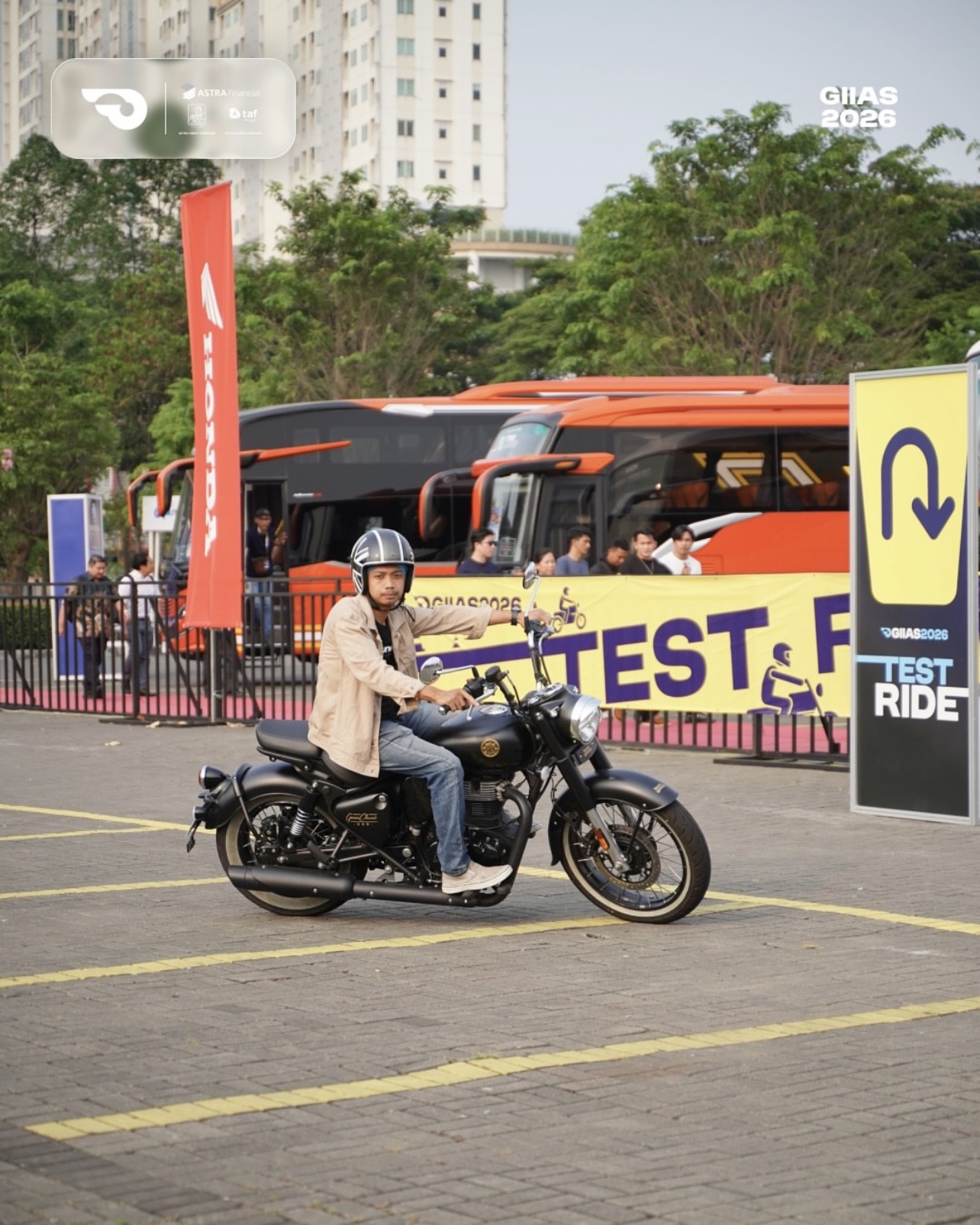 Test Ride GIIAS 2026 - Sinarmas Land