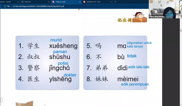Kelas Dewasa GMMandarin online