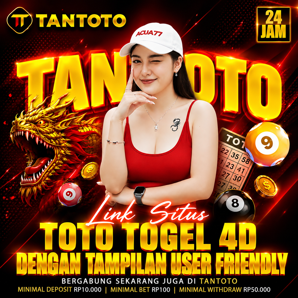 TANTOTO Link Situs Toto Togel 4D Dengan Tampilan User Friendly by Hey siriusly