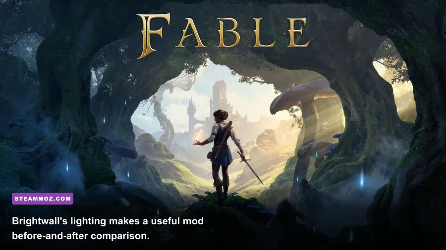 Fable 3 PC Brightwall Academy exterior gameplay