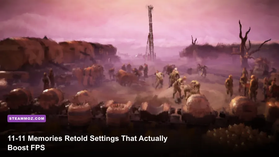 11-11 Memories Retold PC gameplay showing its painterly battlefield visuals