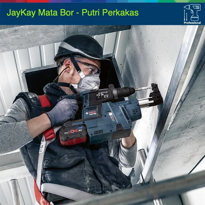 JAYKAY Hammer Drill Bit / Mata Bor Beton 8x150mm SDS Plus Hammer Drill Bits - Gambar 3