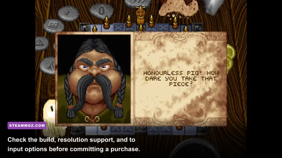 King's Table The Legend of Ragnarok PC settings and gameplay interface