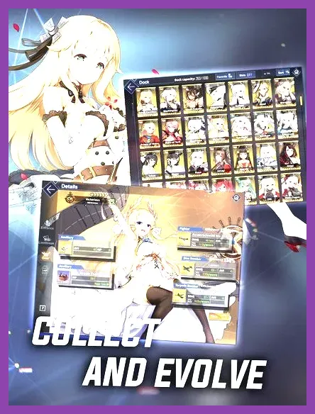 Azur Lane shipgirl retrofit node progression