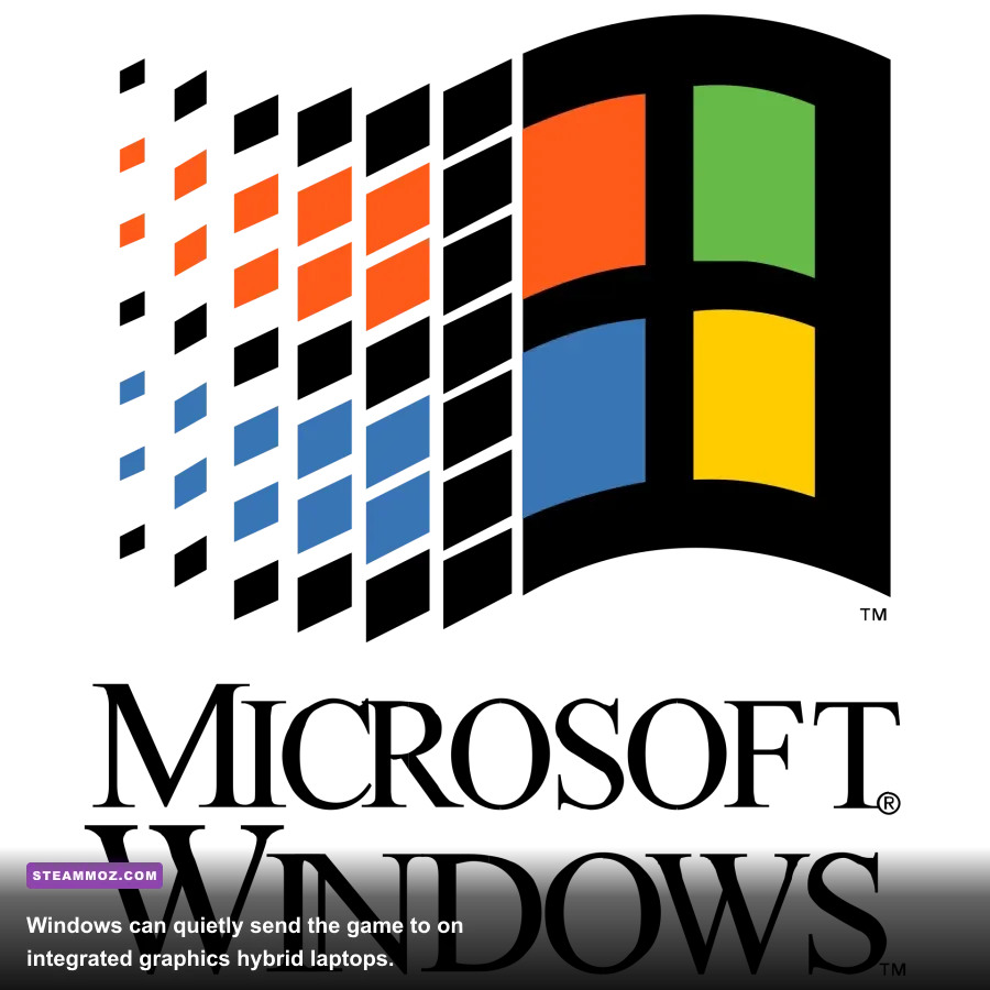 Windows graphics settings assigning a game to a high performance GPU