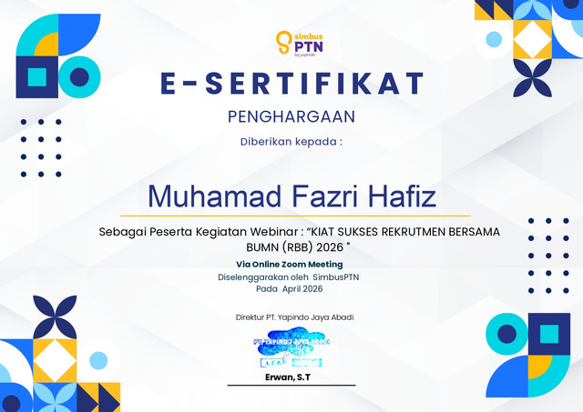 SERTIFIKAT WEBINAR BUMN (RBB)