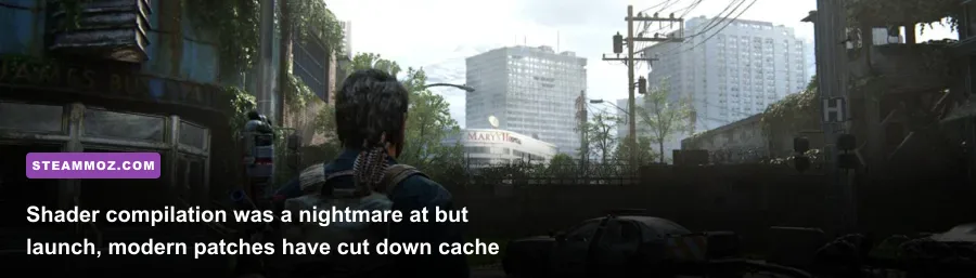 Building Shaders loading screen in The Last of Us Part I PC port