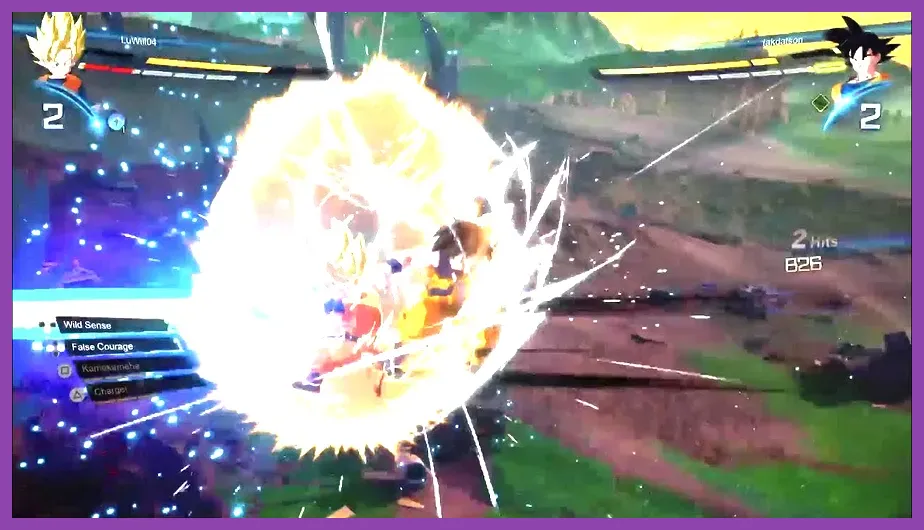 Ranked battle gameplay in Dragon Ball Sparking Zero