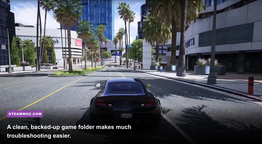 GTA Vice City PC installation folder containing SilentPatch and graphics compatibility files