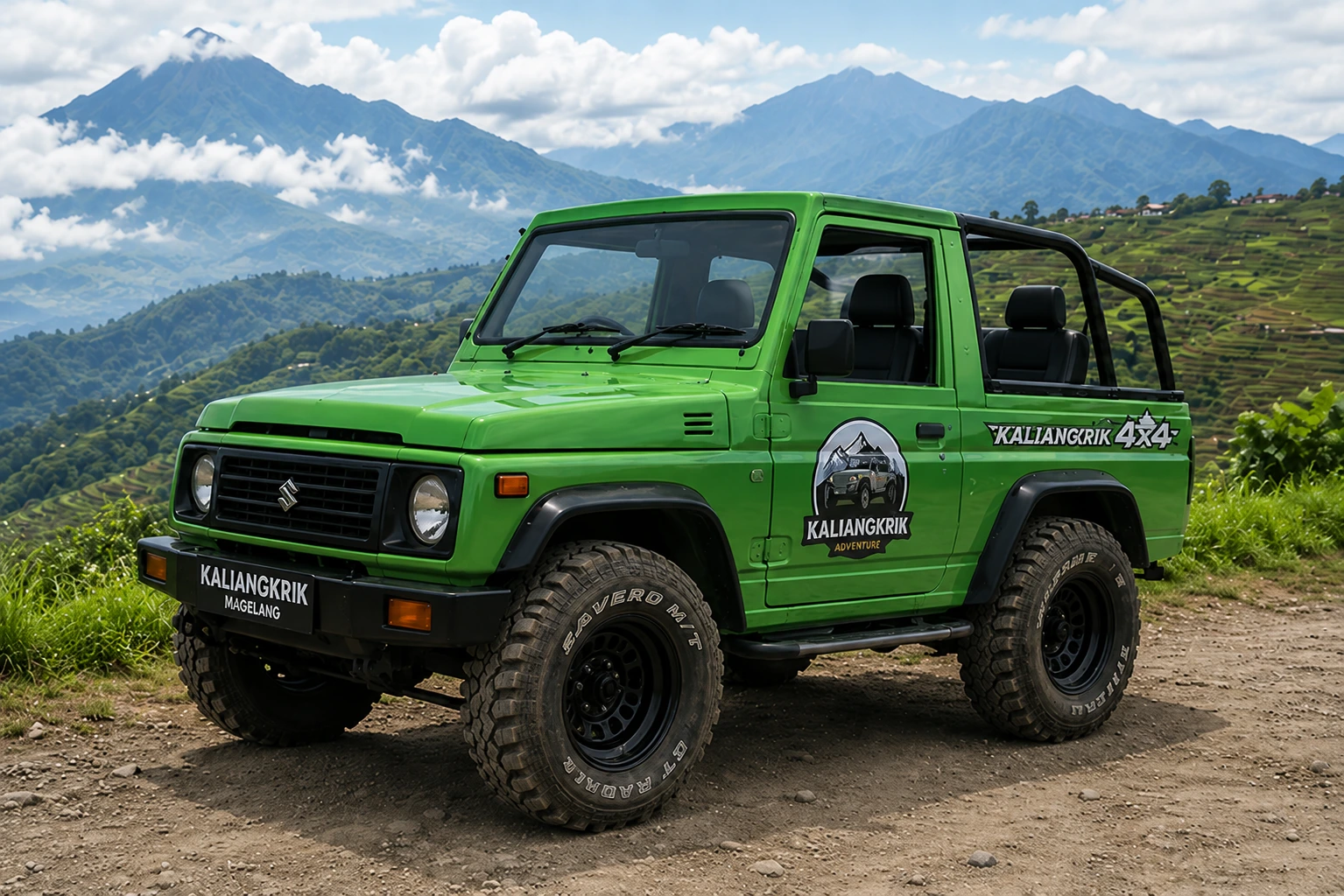Paket jeep magelang